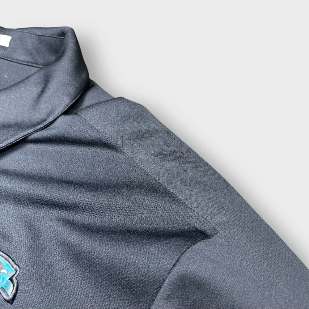 Nike NFL Panthers Men’s XL Black 1/4 Zip On-Field Coaches Pullover‎